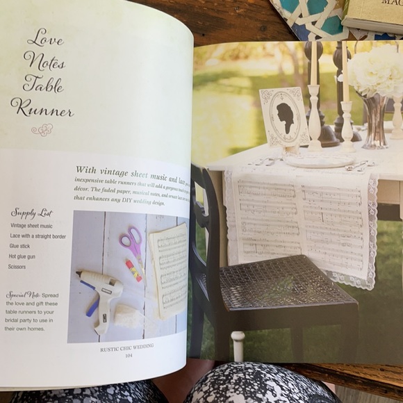 Rustic Chic Wedding 55 projects Book by Morgan Hill - Picture 5 of 7